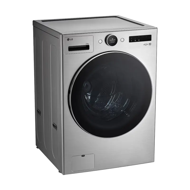 LG CENTRO DE LAVADO 23KG A GAS COLOR GRIS WM23V/DF74V